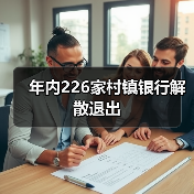 年内226家村镇银行解散退出(图4) 年内226家村镇银行解散退出(图4)