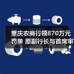 重庆农商行领870万元罚单 原副行长与首席审贷官被终身禁业(图3) 重庆农商行领870万元罚单 原副行长与首席审贷官被终身禁业(图3)