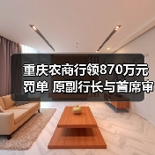 重庆农商行领870万元罚单 原副行长与首席审贷官被终身禁业(图2) 重庆农商行领870万元罚单 原副行长与首席审贷官被终身禁业(图2)