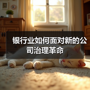 银行业如何面对新的公司治理革命（图1）