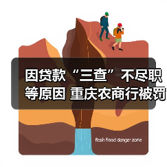 因贷款“三查”不尽职等原因 重庆农商行被罚870万元(图3) 因贷款“三查”不尽职等原因 重庆农商行被罚870万元(图3)