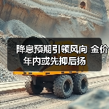 降息预期引领风向 金价年内或先抑后扬(图1) 降息预期引领风向 金价年内或先抑后扬(图1)