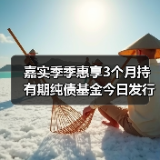 嘉实季季惠享3个月持有期纯债基金今日发行(图3) 嘉实季季惠享3个月持有期纯债基金今日发行(图3)