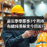 嘉实季季惠享3个月持有期纯债基金今日发行(图4) 嘉实季季惠享3个月持有期纯债基金今日发行(图4)