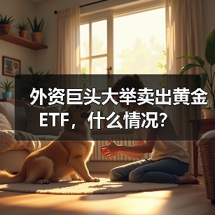 外资巨头大举卖出黄金ETF,什么情况?(图2) 外资巨头大举卖出黄金ETF,什么情况?(图2)