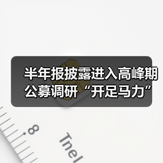 半年报披露进入高峰期 公募调研“开足马力”(图3) 半年报披露进入高峰期 公募调研“开足马力”(图3)