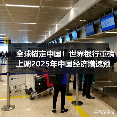 全球锚定中国！世界银行重磅上调2025年中国经济增速预期（图3）