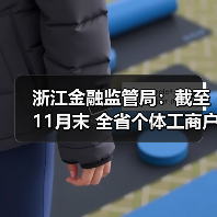 浙江金融监管局:截至11月末 全省个体工商户无还本续贷余额同比增长47.3%(图3) 浙江金融监管局:截至11月末 全省个体工商户无还本续贷余额同比增长47.3%(图3)