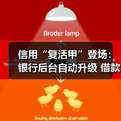 信用“复活甲”登场:银行后台自动升级 借款人“免申即享”(图3) 信用“复活甲”登场:银行后台自动升级 借款人“免申即享”(图3)