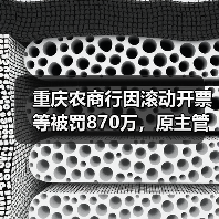 重庆农商行因滚动开票等被罚870万，原主管财务的副行长和首席审贷官被终身禁业（图3）