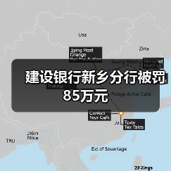 建设银行新乡分行被罚85万元(图2) 建设银行新乡分行被罚85万元(图2)