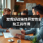发挥好政策性开发性金融工具作用(图4) 发挥好政策性开发性金融工具作用(图4)