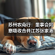苏州农商行:董事会同意吸收合并江苏张家港渝农商村镇银行(图4) 苏州农商行:董事会同意吸收合并江苏张家港渝农商村镇银行(图4)