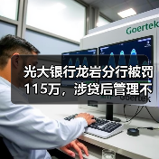 光大银行龙岩分行被罚115万,涉贷后管理不到位等(图3) 光大银行龙岩分行被罚115万,涉贷后管理不到位等(图3)