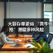 大额存单紧俏 “黄牛代抢”潜藏多种风险(图1) 大额存单紧俏 “黄牛代抢”潜藏多种风险(图1)