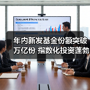 年内新发基金份额突破万亿份 指数化投资蓬勃发展(图4) 年内新发基金份额突破万亿份 指数化投资蓬勃发展(图4)