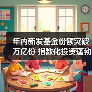 年内新发基金份额突破万亿份 指数化投资蓬勃发展(图3) 年内新发基金份额突破万亿份 指数化投资蓬勃发展(图3)