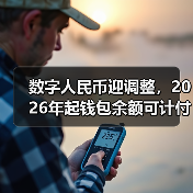 数字人民币迎调整,2026年起钱包余额可计付利息(图1) 数字人民币迎调整,2026年起钱包余额可计付利息(图1)