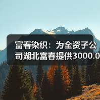富春染织:为全资子公司湖北富春提供3000.00万元担保(图2) 富春染织:为全资子公司湖北富春提供3000.00万元担保(图2)