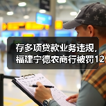 存多项贷款业务违规,福建宁德农商行被罚125万元(图1) 存多项贷款业务违规,福建宁德农商行被罚125万元(图1)