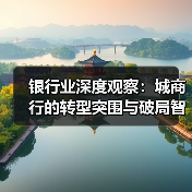 银行业深度观察:城商行的转型突围与破局智慧(图3) 银行业深度观察:城商行的转型突围与破局智慧(图3)