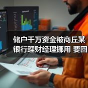 储户千万资金被商丘某银行理财经理挪用 要回希望几何?(图1) 储户千万资金被商丘某银行理财经理挪用 要回希望几何?(图1)