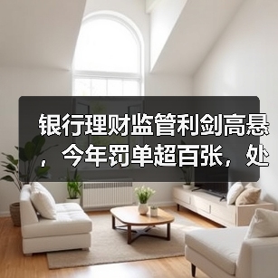 银行理财监管利剑高悬，今年罚单超百张，处罚情形集中在这几类（图4）