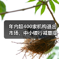 年内超400家机构退出市场,中小银行减量提质,深度重构|2025中国经济年报(图4) 年内超400家机构退出市场,中小银行减量提质,深度重构|2025中国经济年报(图4)
