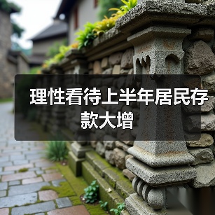 理性看待上半年居民存款大增(图2) 理性看待上半年居民存款大增(图2)