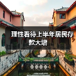 理性看待上半年居民存款大增(图3) 理性看待上半年居民存款大增(图3)