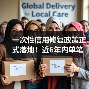一次性信用修复政策正式落地！近6年内单笔逾期金额不超万元的个人，明年3月底前足额偿还将不再展示逾期信息（图4）