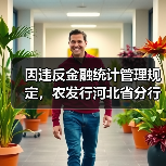 因违反金融统计管理规定，农发行河北省分行被罚146万元（图1）