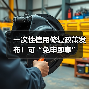 一次性信用修复政策发布！可“免申即享”（图1）