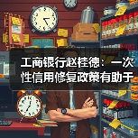 工商银行赵桂德:一次性信用修复政策有助于商业银行优化信贷决策(图2) 工商银行赵桂德:一次性信用修复政策有助于商业银行优化信贷决策(图2)