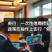 央行：一次性信用修复政策在操作上实行“免申即享”（图4）
