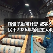 钱包余额可计息 数字人民币2026年起迎重大调整(图1) 钱包余额可计息 数字人民币2026年起迎重大调整(图1)