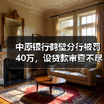 中原银行鹤壁分行被罚40万,设贷款审查不尽职(图1) 中原银行鹤壁分行被罚40万,设贷款审查不尽职(图1)