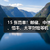 15 张罚单!邮储、中信、恒丰、太平财险等机构及多名人员被罚,含吊销牌照、终身禁业!(图2) 15 张罚单!邮储、中信、恒丰、太平财险等机构及多名人员被罚,含吊销牌照、终身禁业!(图2)