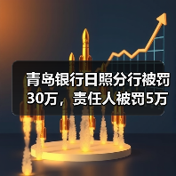 青岛银行日照分行被罚30万,责任人被罚5万(图4) 青岛银行日照分行被罚30万,责任人被罚5万(图4)