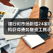 银行间市场新增24家机构获得债务融资工具承销商资格（图1）