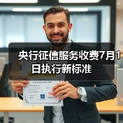 央行征信服务收费7月1日执行新标准(图1) 央行征信服务收费7月1日执行新标准(图1)