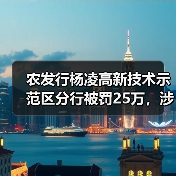 农发行杨凌高新技术示范区分行被罚25万，涉固定资产贷款管理不到位（图3）