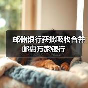 邮储银行获批吸收合并邮惠万家银行（图1）