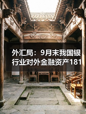 外汇局：9月末我国银行业对外金融资产18114亿美元（图3）
