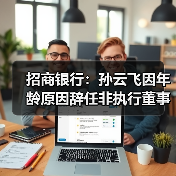 招商银行:孙云飞因年龄原因辞任非执行董事(图1) 招商银行:孙云飞因年龄原因辞任非执行董事(图1)