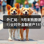 外汇局：9月末我国银行业对外金融资产18114亿美元，对外负债14399亿美元（图2）
