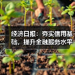 经济日报:夯实信用基础,提升金融服务水平(图3) 经济日报:夯实信用基础,提升金融服务水平(图3)