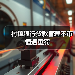 村镇银行贷款管理不审慎遭重罚(图4) 村镇银行贷款管理不审慎遭重罚(图4)