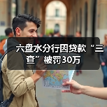 六盘水分行因贷款“三查”被罚30万（图1）
