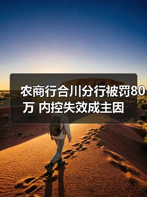 农商行合川分行被罚80万 内控失效成主因（图1）